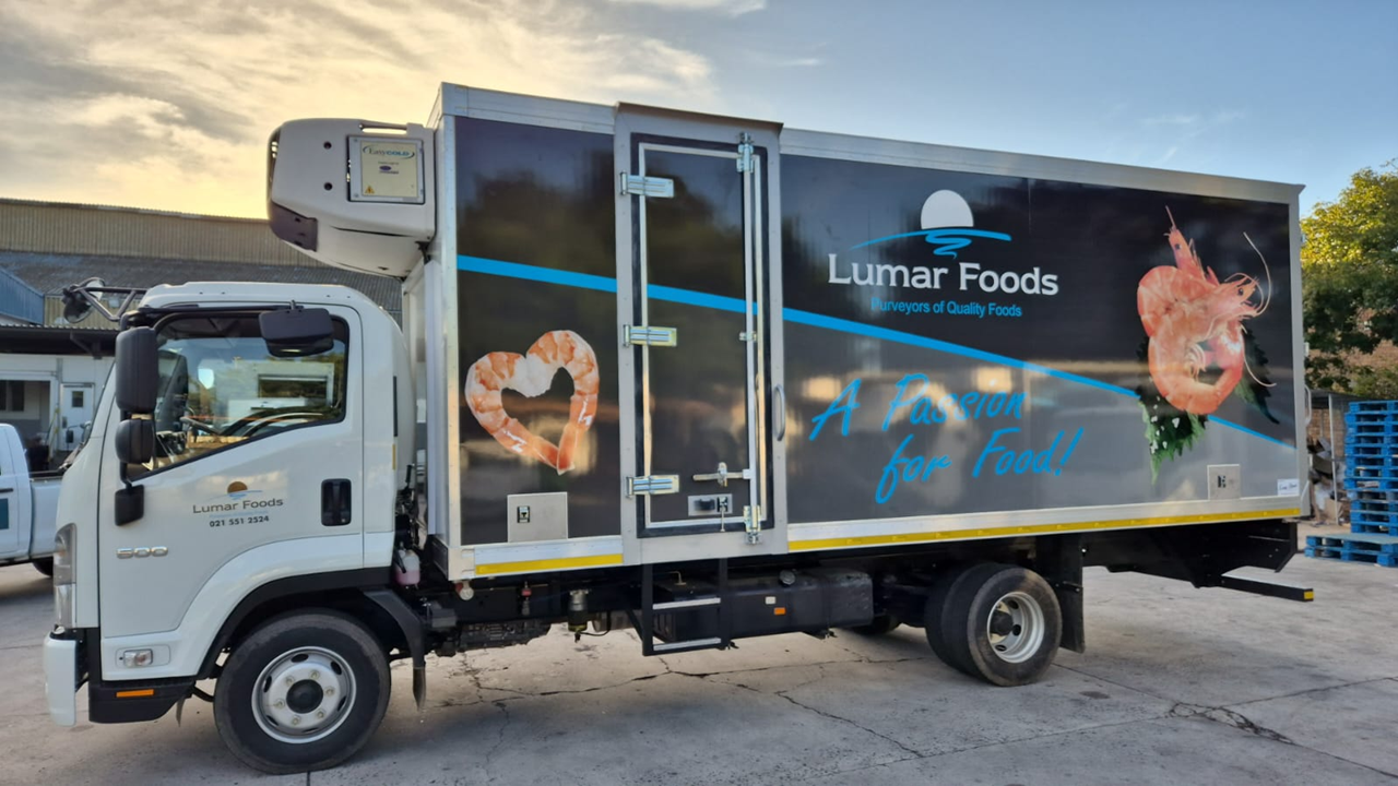 Lumar Foods refrigerated delivery fleet